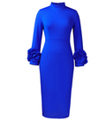 Royal Blue Midi Dress