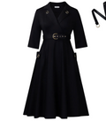 Black Midi Dress
