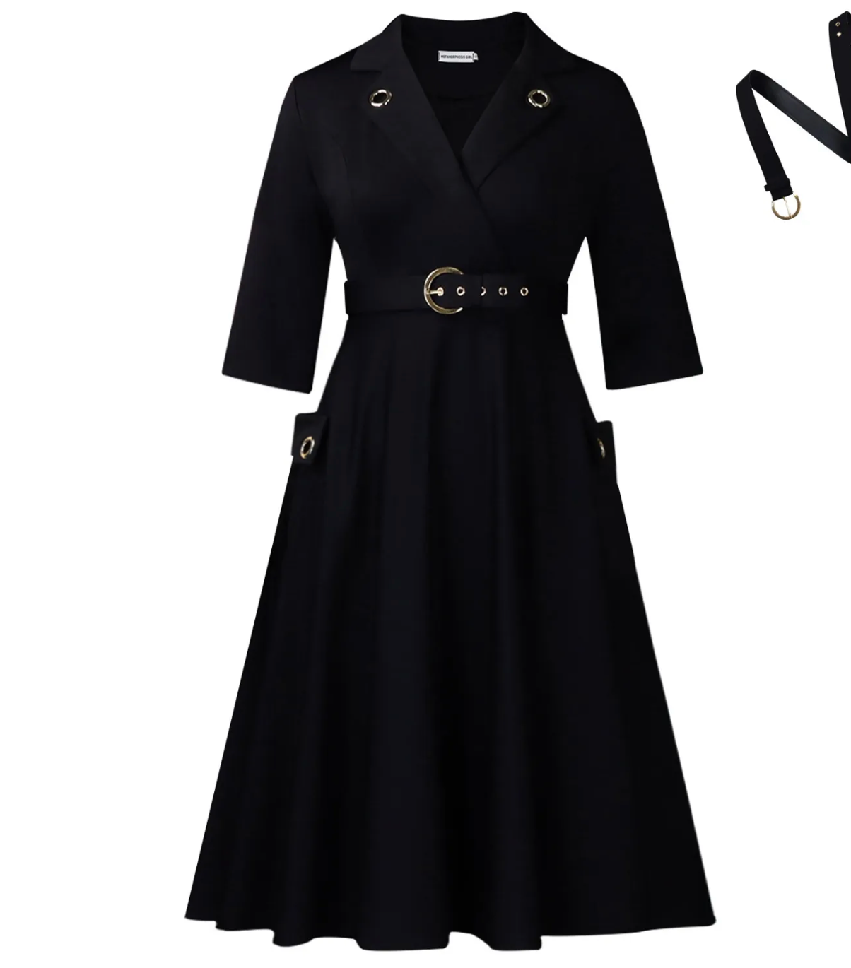 Black Midi Dress